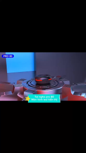 Mẫu Mới Tai Nghe Bluetooth 5.4 Nhét tai Pro80 Micro Tích Hợp Pass Căng Chống Nước Có hộp sạc- Hàng nhập