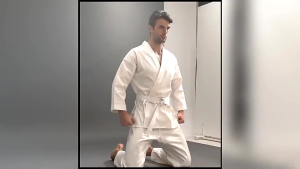 White Belter Karate Uniform Sportwear Taekwondo Karate Martial Arts Costume White MMA Clothes
