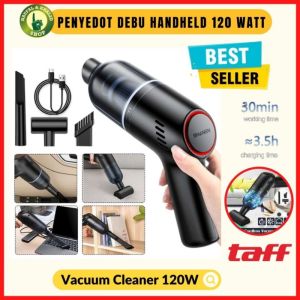 Penyedot Debu Mobil Handheld Wireless Vacuum Cleaner 120W - HELLOLEIBO