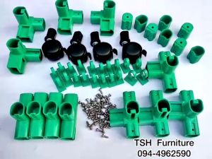 อะไหล่ข้อต่อและล้อราวตากผ้าซันกิ (เฉพาะอะไหล่ข้อต่อ และล้อ ไม่ใช่ราวทั้งตัว) อะไหล่ราวตากผ้า ล้อราวตากผ้า ข้อต่อราวตากผ้า