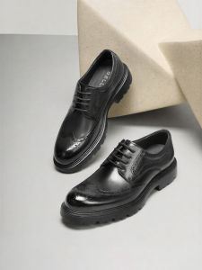 Belle | Brogue Genuine Leather Business Dress Shoes
