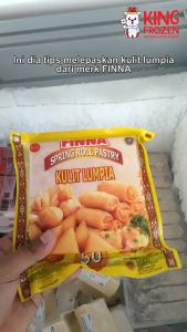 FINNA SPRING ROLL PASTRY 125mm x 125mm 50 lembar 250gr HALAL / finna Kulit Lumpia