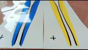 Stiker tayo carry Sticker mobil pickup carry TAYO Stiker Lis body samping