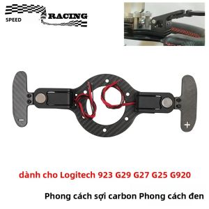Vô Lăng Mô Phỏng Đua Xe Với Cần Số Từ Tính Tương Thích Với Logitech G29 G27 G25 G920 Và Thrustmaster