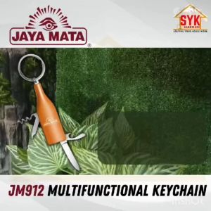 SYK Jaya Mata JM912 KM005AL Multifunctional Keychain Pocket Mini Knife Bottle Opener Fingernail Cleaner Corkscrew Kit