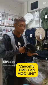 Vancefly PMC Velcro Cap RVS Doubling Viser Black หมวก MOD UNIT Tec40store ไรท์สาระกับครูแว่น