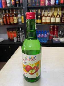 Sô Chu Soju JISAN Apple 13.5% 360ml- Vị Táo