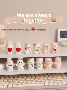 XINGBANGYUAN | Cute Animal Design Couples Blind Box Ornament