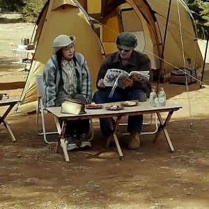 Naturehike Eggroll Table with Storage Bag Outdoor Camping Glamping Oak Foldable Table
