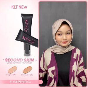 KLT NEW - By Glads Second Skin Longwear Matte Foundation – With Oil Control  Matte Finish & Long Lasting All Day