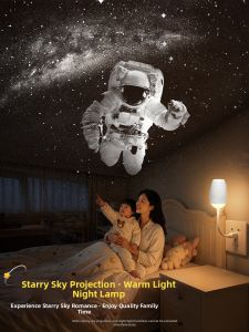 kufire | Star Projector Night Light Bedside Lamp
