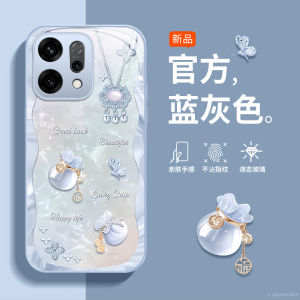 Oppo Reno14 pro Protective Case Full Cover Anti-Fall Soft Shell for Men And Women Simple Design Liquid Glass Cartoon Patterns