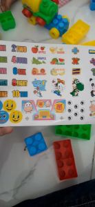 Lego xe lửa thợ cầu đường - đồ chơi trẻ em phù hợp bé từ 2 tuổi trở lên (Có 2 loại: 55 chi tiết và 50 chi tiết) có túi nhựa đựng đồ chơi