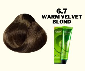WARM VELVET BLOND 6.7 HAIR COLOR BREMOD REGULAR 100ML