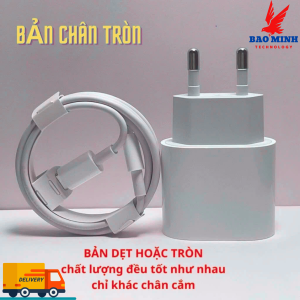 Bộ sạc nhanh 20w cho IP 8 đến 14prm/Sạc nhanh 20W cho ip