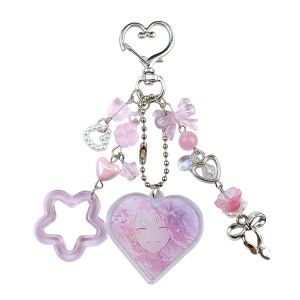 Project Sekai Mizuki And Ena Matching Cartoon keychain Coquettish Fairytale Lily of the Valley Handbag Pendant Christmas Gift