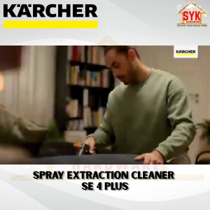 SYK Karcher SE4 Plus Vacuum Floor Carpet Cleaner Machine Heavy Duty For Home Wet And Dry Vakum Rumah Kereta