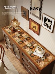 Vintage American Style Waterproof Oily Stain Resistant Tablemat