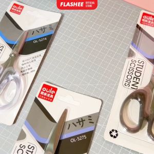 Flashee Gunting Transparan Aesthetic 3 Ukuran: Gunting Dagang Tahan Karat Stainless Steel