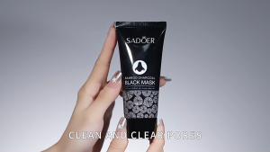BIOAQUA Blackhead Remove Mask Blackhead Remover Bamboo Charcoal Black Mask Remove Blackheads Face Whitehead Remover Mask Masker Blackhead Bamboo Charcoal Peel Off Black Mask Facial Mask Face Skin Care[ 60 ml ]
