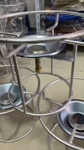 โครงเตาแก๊สปิกนิก  อะไหล่เตาปิกนิก โครงสำหรับใส่เตาแก๊สปิกนิกพร้อมใช้