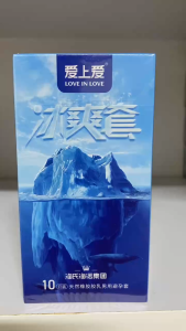 [现货LOVE IN LOVE】冰感酷爽避孕tao 冰感薄荷 酷爽冰感体验