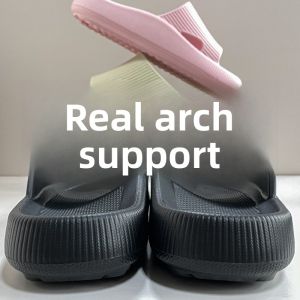 Arch Support Slippers Flat Foot Special Mens Style 25 New Popular Sandals Casual Slip-On EVA Summer Shoes Anti-Slip Solid Color