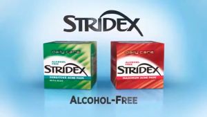 Stridex Soft Touch 55 Pads Single-Step Acne Control Sensitive Essential Maximum Alcohol Free 2% Salicylic Maximum Deep Cleansing