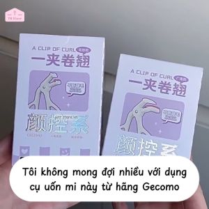 Bấm mi chuyên nghiệp không viền Gecomo phiên bản hồng đen mới 2024