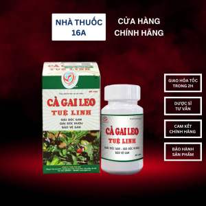 CÀ GAI LEO TUỆ LINH - MIỄN PHÍ VẬN CHUYỂN - LỌ 60 VIÊN - HỖ TRỢ GIẢI ĐỘC GAN HẠ MEN GAN