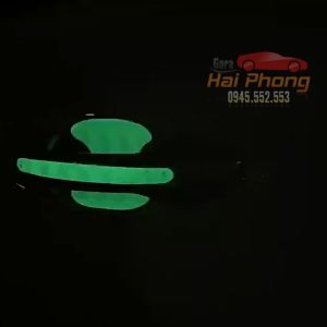 Miếng Dán Phản Quang / Dạ Quang Chống Trầy Xước Hõm Cửa Ô Tô / Tay Nắm Cửa Ô Tô Cho Nhiều Hãng Xe