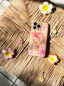 Double Layer Egg Flower Magnetic Suction Precision Hole Craft Phone Case Suitable for Apple 13-16 Series Original Design Simple Style