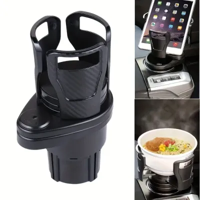 Car Cup Holder Expander 2 in 1 Cup Adapter Organizers Stand Multifunctional Bottle Holder Extender