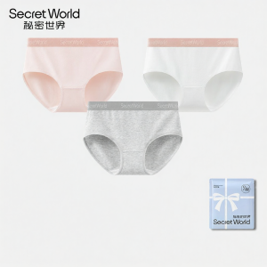Secret World | Antibacterial Breathable Cotton Sports Panties