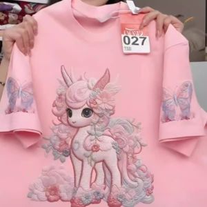 SUOSHE | Unicorn Print Couples T-Shirt Cotton