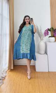 Daster Cap Soft Eksklusif Bahan Samitex Rayon Busui Friendly Motif Viral Terlaris Dress Batik Bala Daster