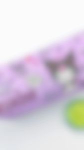 Single-Layer Stationery Storage Bag Canvas Cartoon Pencil Case Kulomi Large Capacity Primary Scholar Cute Stationery Bag