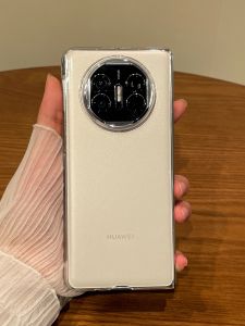 Applicable to Huawei Matex5 Phone Case New Arrival Foldable Mate X5 Collectors Edition Ultra-Thin Fully Transparent Lens All-Inclusive Drop-Resistant Protective Case Collectors Edition Minimalist Fancy X5 High-End Hard Case