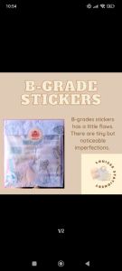 B-Grade Sticker Packs | Louisse Stationery