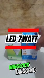 LAMPU LED 7 WATT BOHLAM LED BULB 7W E27 - PUTIH