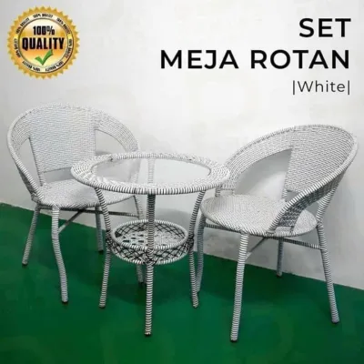 SET KERUSI MEJA KOPI SANTAI 3IN1🎁 (Set Coffee Table)