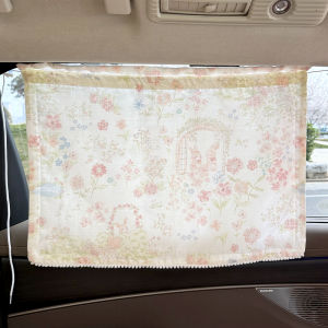 Suction Cup Easy Install Baby Sunshade Curtain for Car