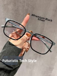 Chuming | Trendy Lightweight Big Face Glasses Frame
