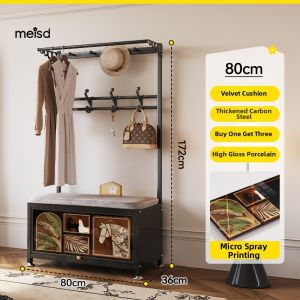 MEISD | Multifunctional Shoe Cabinet with Seat and Hanger