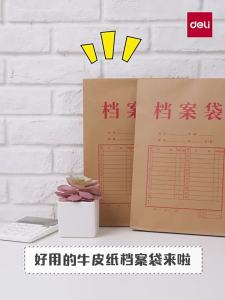deli | Thick and Durable A4 File Folder 50pcs