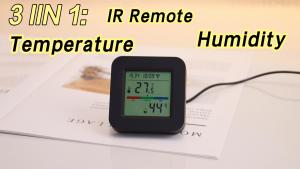 SMATRUL Tuya WiFi IR Remote Control withTemperature and humidity monitoring for Air Conditioner TV DVD Smart Home Infrared Universal Remote Voice Controller For Alexa/ Home