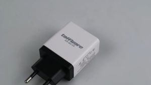 Taffware Charger USB 3 Port Qualcomm QC 3.0 EU Plug - AR-QC-03 - Black
