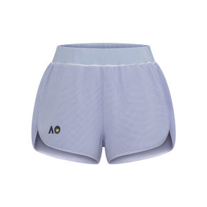 AO | Honeycomb Pattern Fake Two Pieces Tennis Skirt