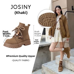 Josiny | Height Increasing Warm Lined Martin Boots