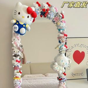Vòng Tay HelloKitty Vỏ Gương Trang Trí Thủ Công DIY Quần Áo Gương Sàn Đổi Mới Phòng Giảm Giá Lớn Cho Trẻ Em